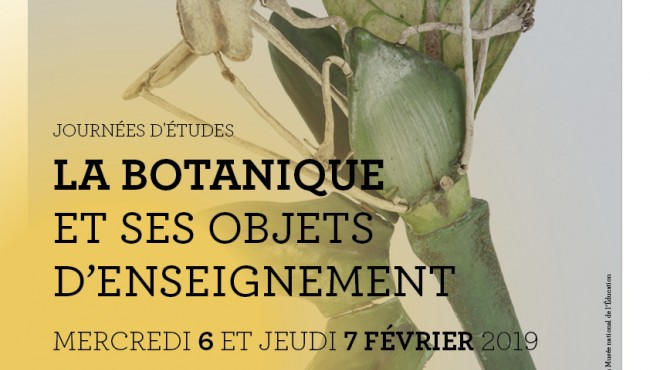 Journées d'études : La botanique et ses objets d'enseignement