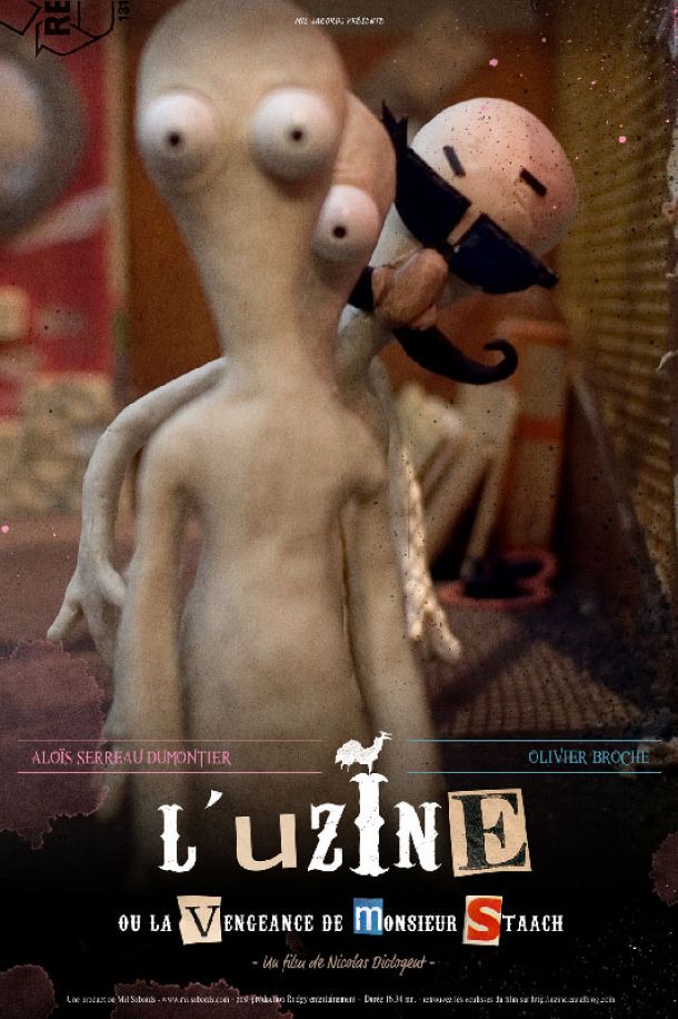affiche L'uzine, ou la vengeance de Monsieur Staach
