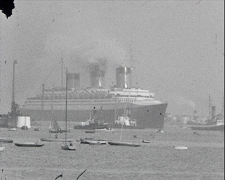 Voyage inaugural du “Normandie”