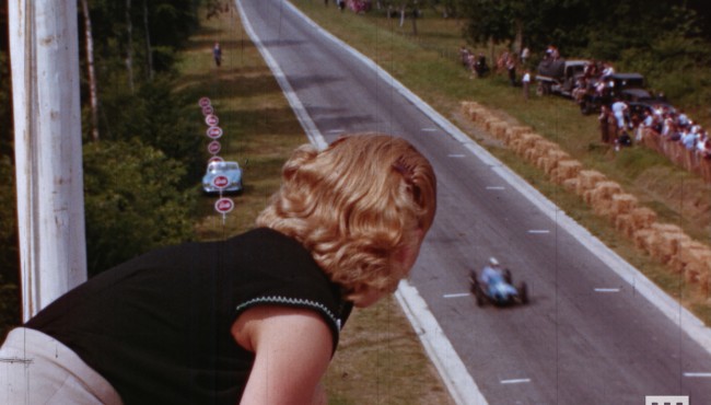 Circuit des Essarts, Guy Robert, 1952 © Normandie Images