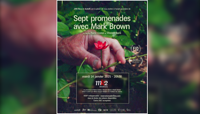 Sept promenades avec Mark Brown