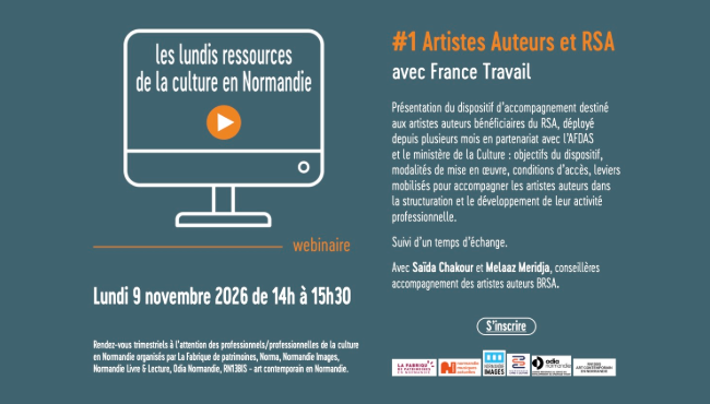 Les lundis ressources de la culture en Normandie