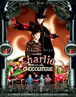 Charlie et la chocolaterie (2005) est une comédie musicale de Tim Burton.