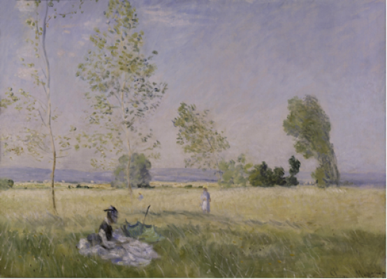 "L’été", Huile sur toile, 1874, Monet