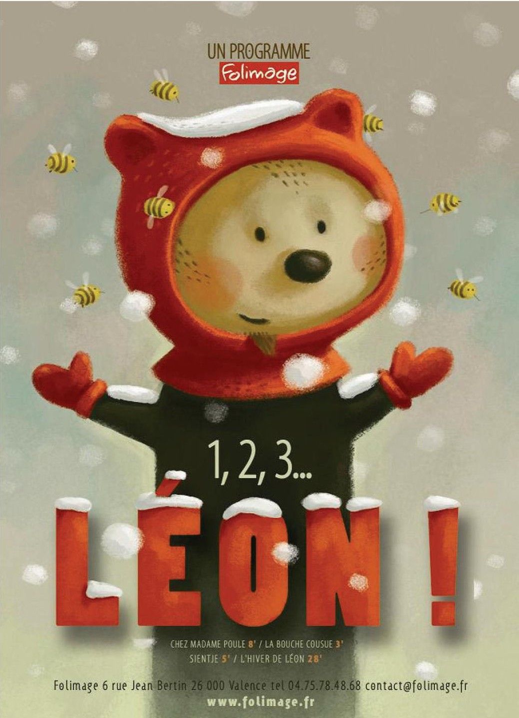 affiche 1,2,3 Léon